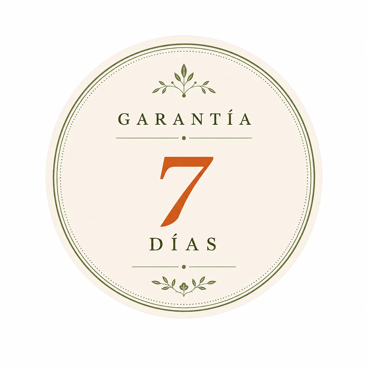 Garantia de 7 dias