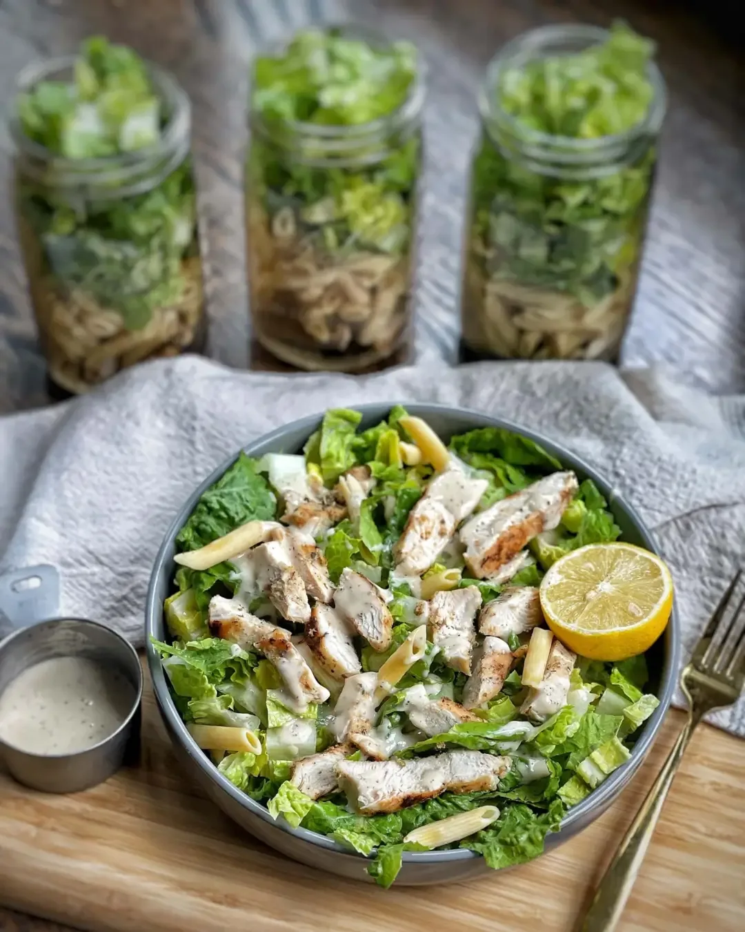 Salada Mediterrânea + Molho Agridoce